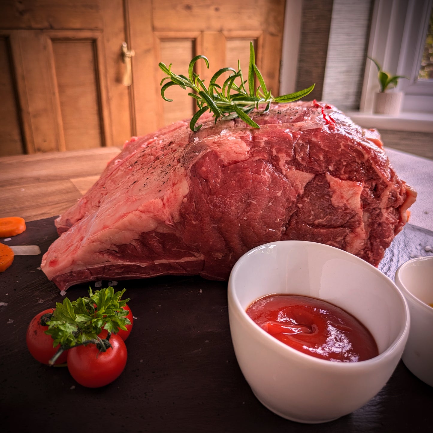 Conwy Valley Rib of Beef Boned / Boneless